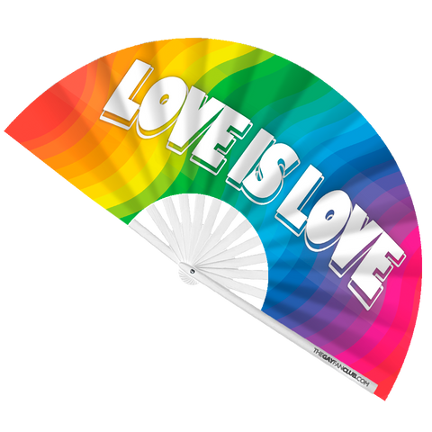 Love is Love Rainbow Fan OS