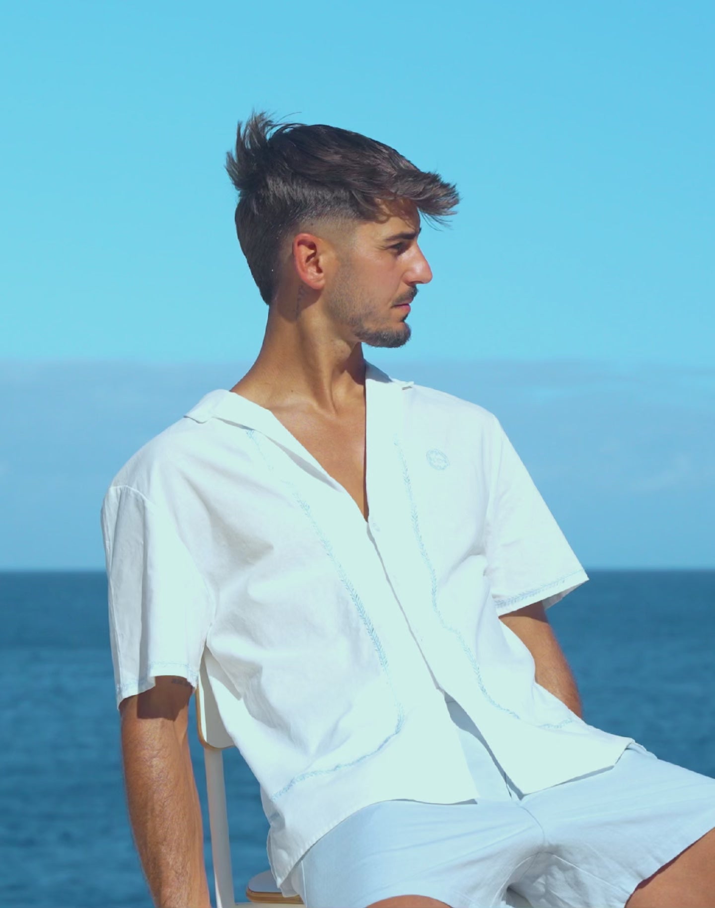 Santorini Linen Shirt