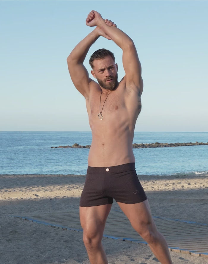 Signet Textured Swim Trunk