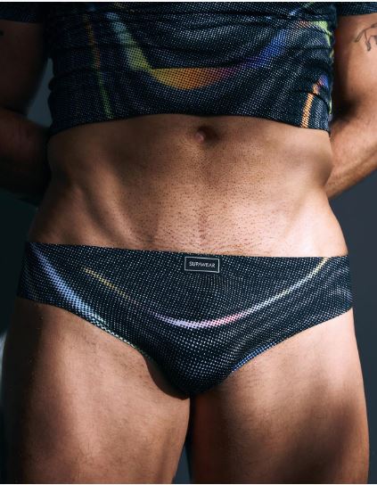 Pride Swirls Printed Underwear Brief
