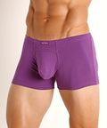 LUX Natural Pouch Low Rise Trunk Purple