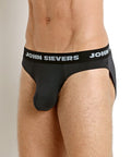John Sievers Natural Pouch Brief Black