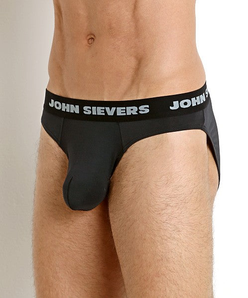 John Sievers Natural Pouch Brief Black