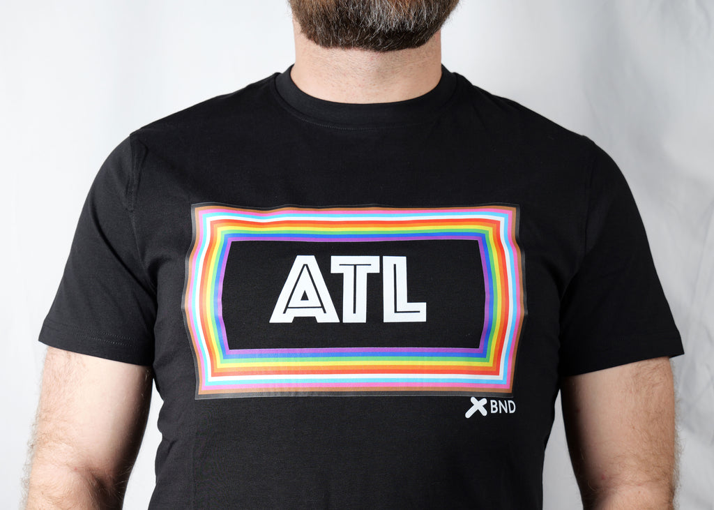 ATL RAINBOW SQUARE T-SHIRT XS