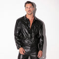 SF Leatherette Jacket Black