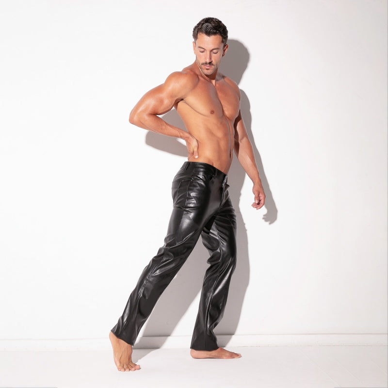 SF Leatherette 5 Pocket Pant