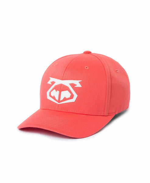 NP Snout Cap - Coral/White Coral