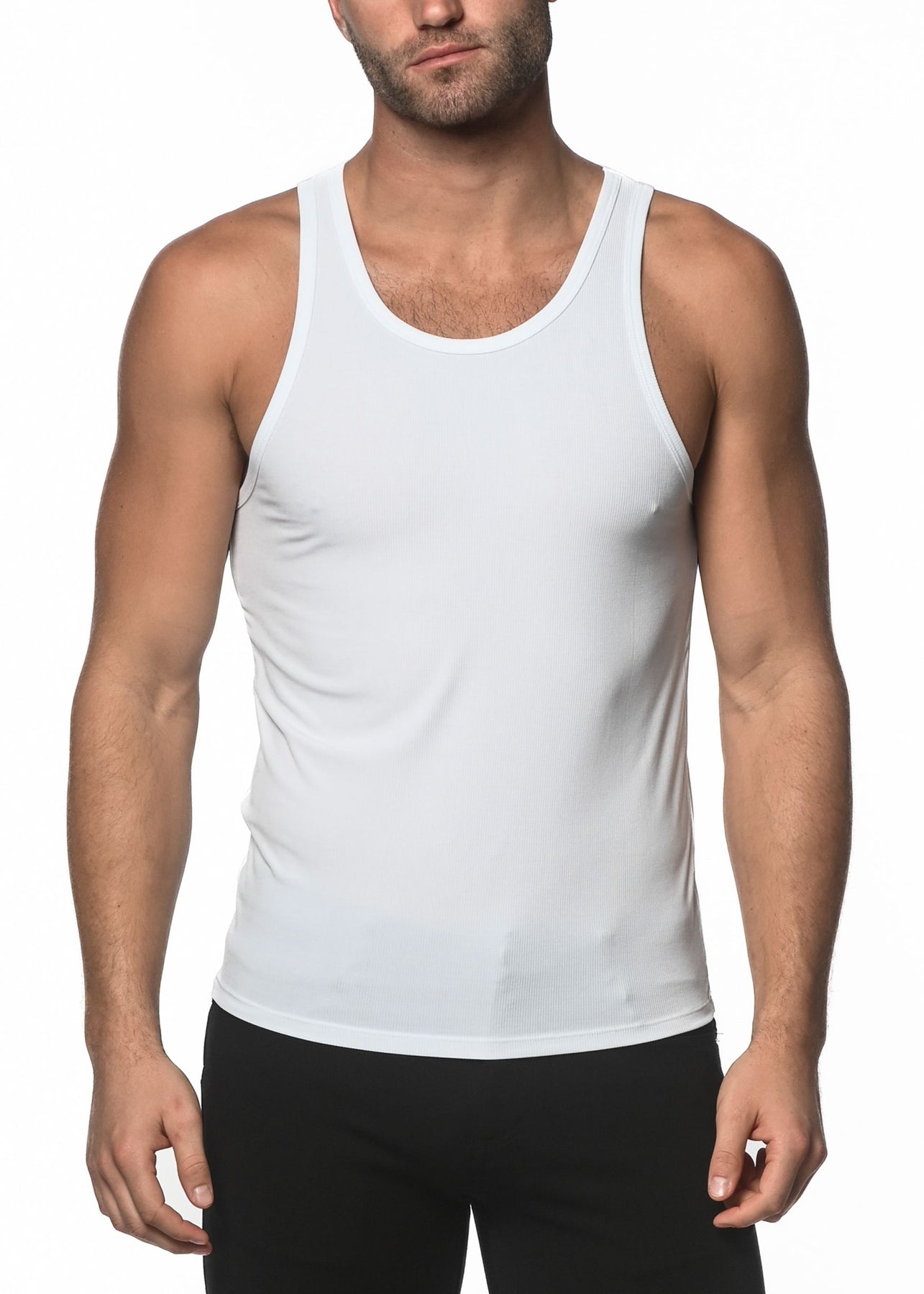 Rib Stretch Modal Tank Vanilla