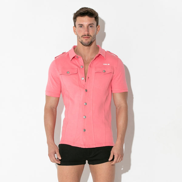 Code 22 Stretch Shirt Pink