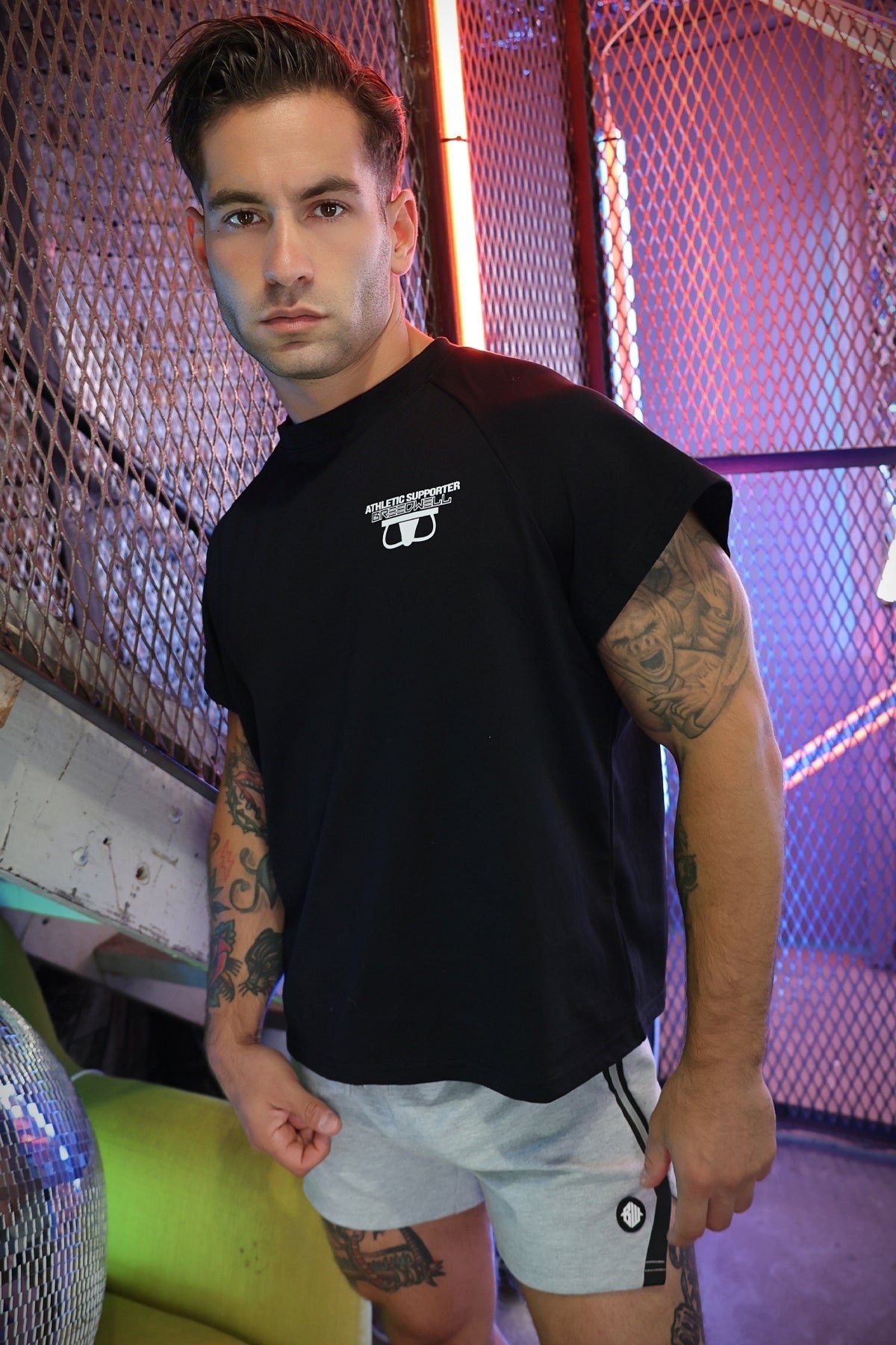 Sweat and Sin Raglan Tee