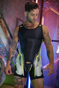 Sweat & Sin Singlet Yellow