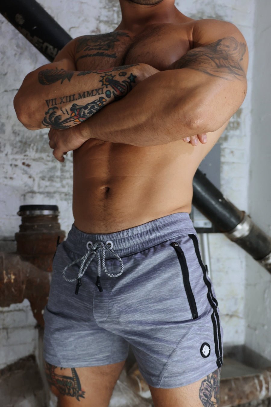 Trade Trainer Shorts Gray