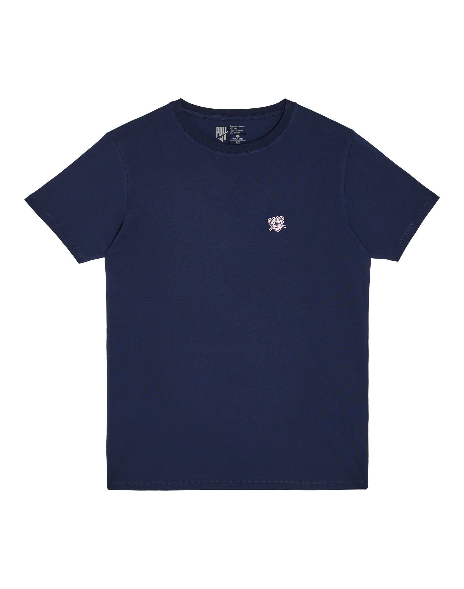 PULLIN Patch Pinky T-Shirt Navy