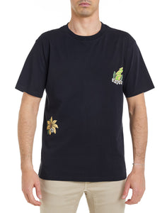 PULLIN Tee - Relax Bloom Black