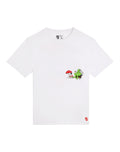 HAPPY MUSHROOM RELAX TEE White
