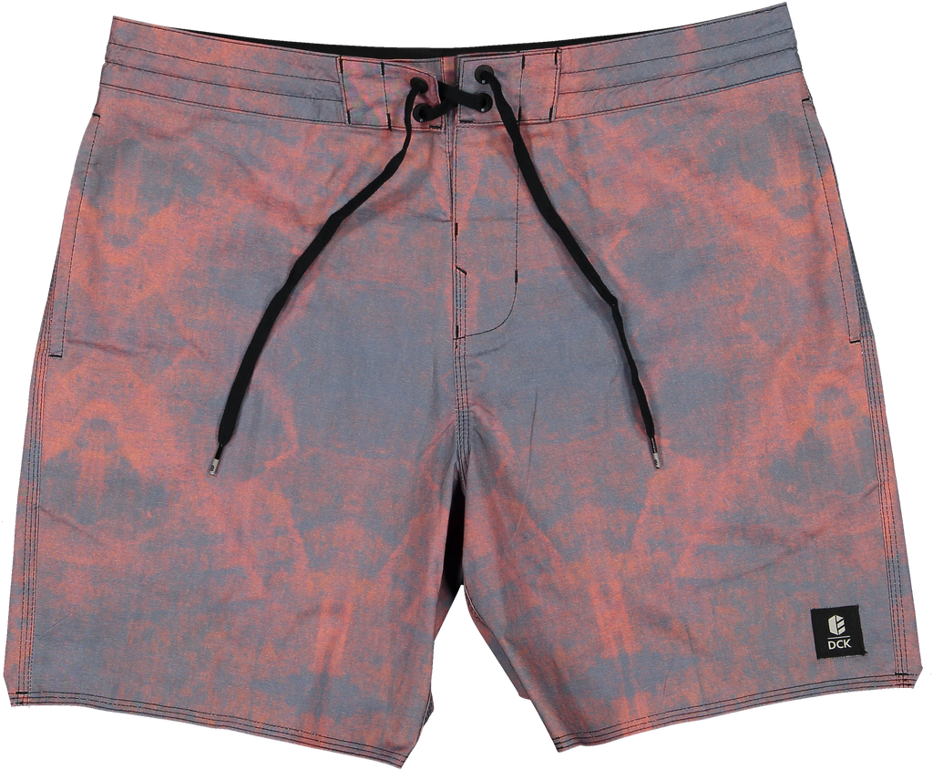 17" Unburned Swim Short Red