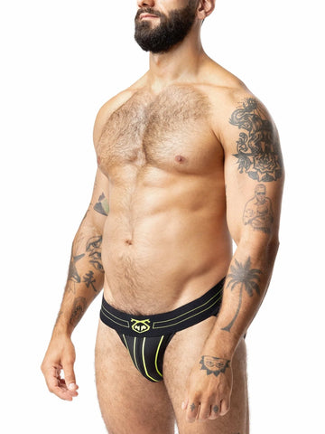 Voltage Jock - Black/Acid Green Black