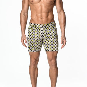 5" Knit Stretch Jean Short - Matrix