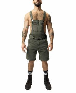 XXX Overall Short Army Green