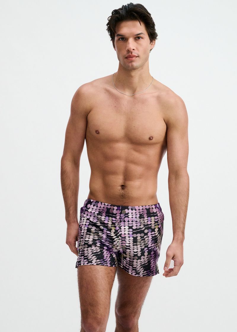 Waves Print Swim Short
