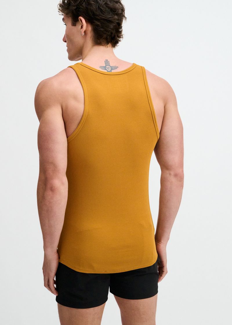 Rib Stretch Modal Tank Rusty