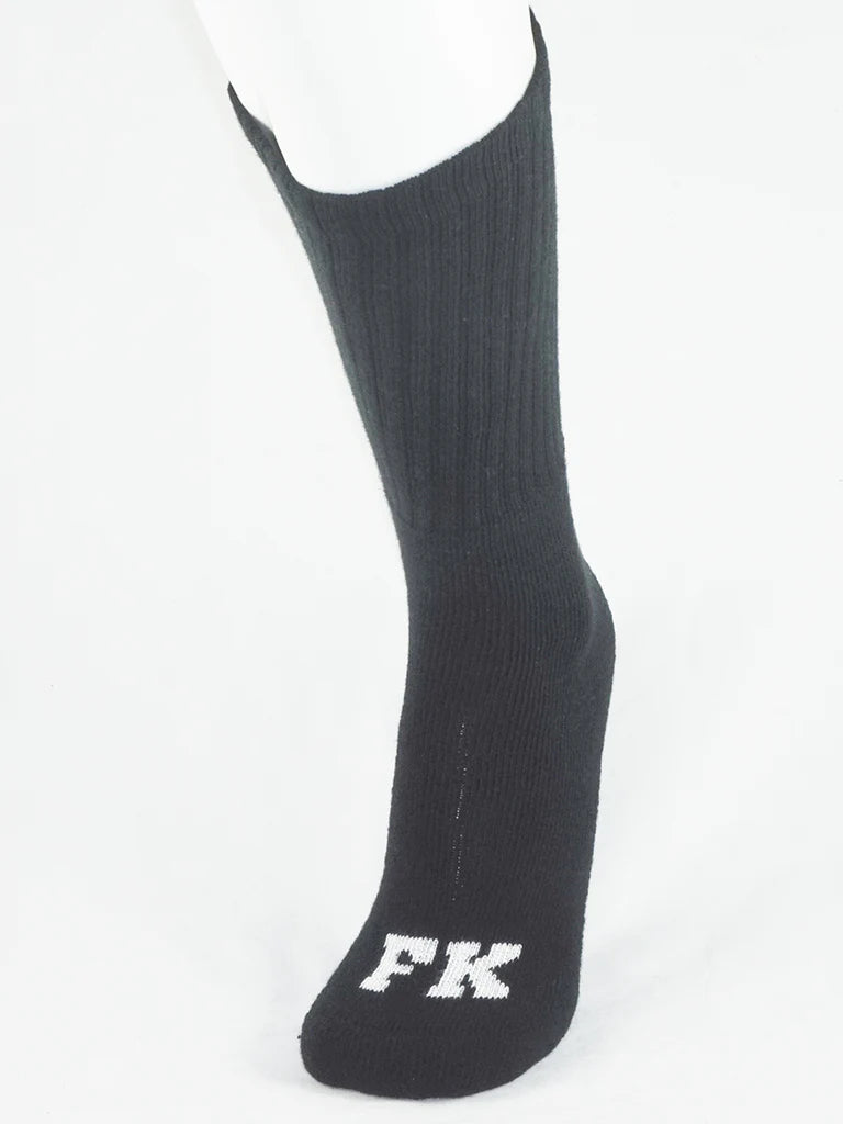 FK SPORT BLACK HIGH CALF SOCK Black