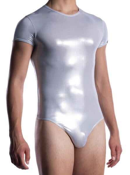 M2057 Body Thong -Silver