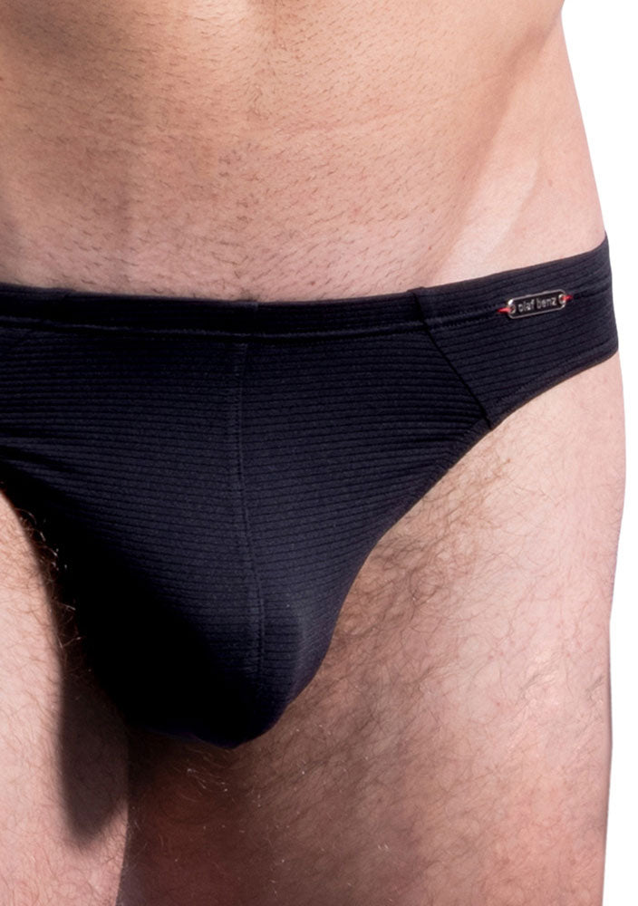 RED 1201 MINI THONG Black