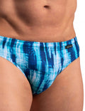 BLU 2250 BEACHBRIEF - WAVE PRINT Blue