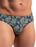 BLU 2250 BEACHBRIEF - CORAL PRINT Navy