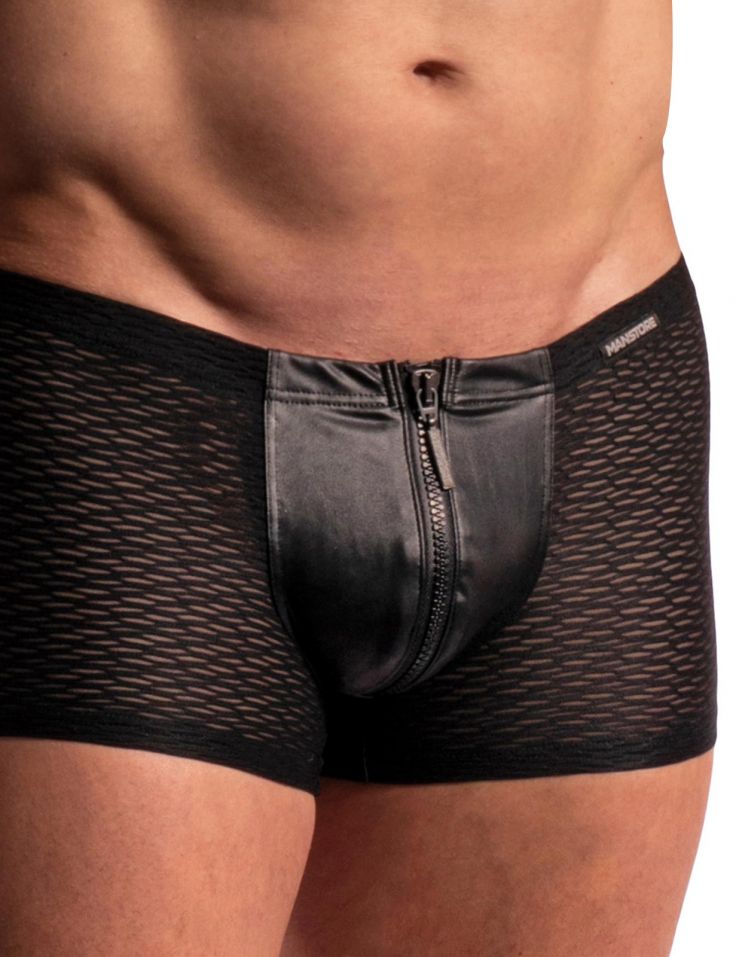 M2276 Zipped Pants - Black