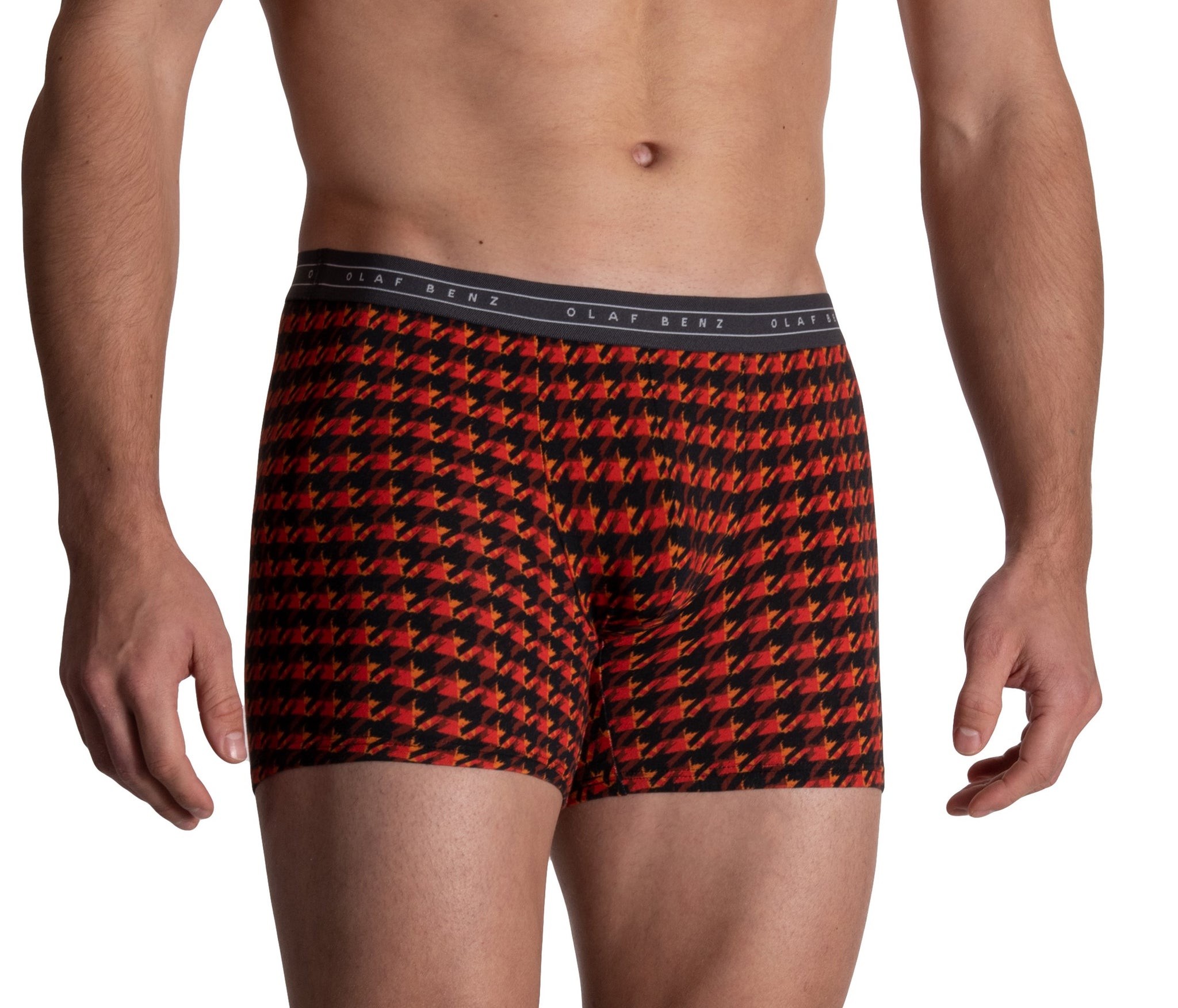 RED 2108 BOXER PANTS - FLAME