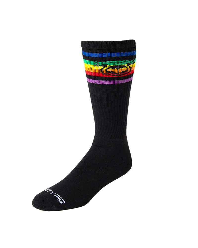 NP Pride Sock Black OS