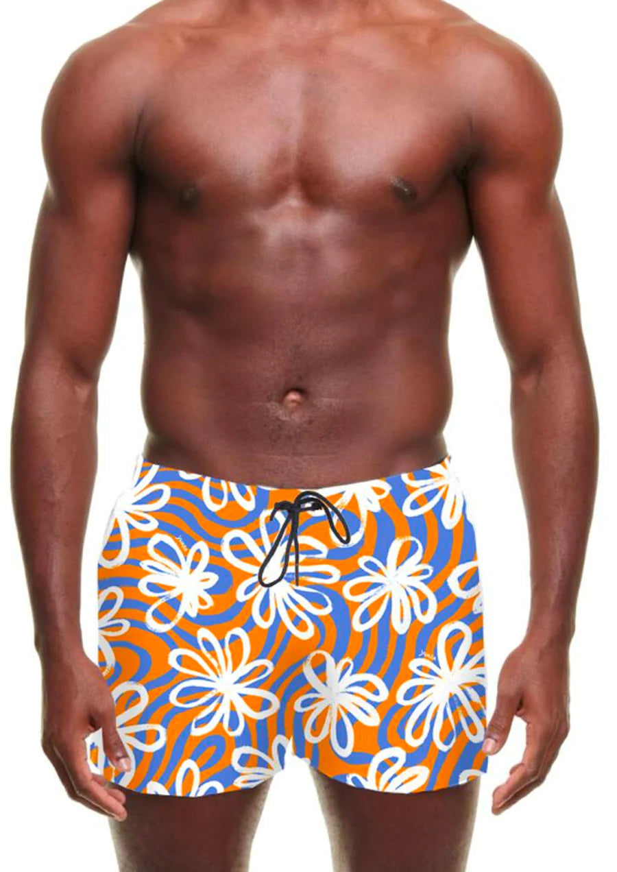 Daisy Wave Swim Short