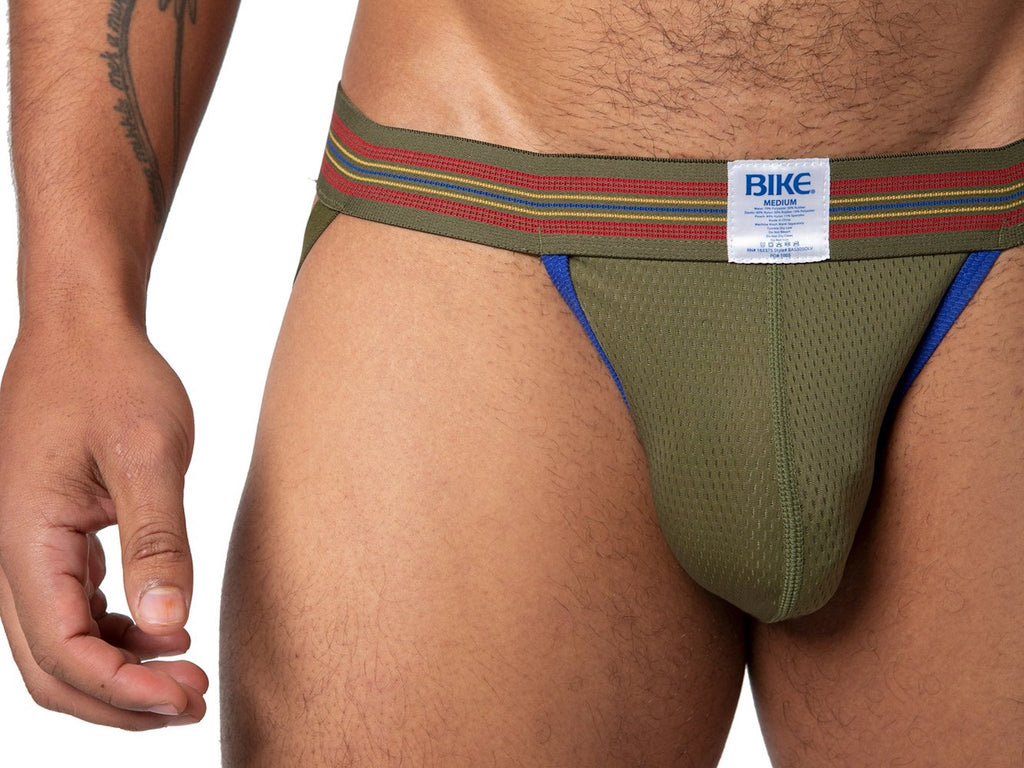 BIKE® MESH JOCKSTRAP Olive