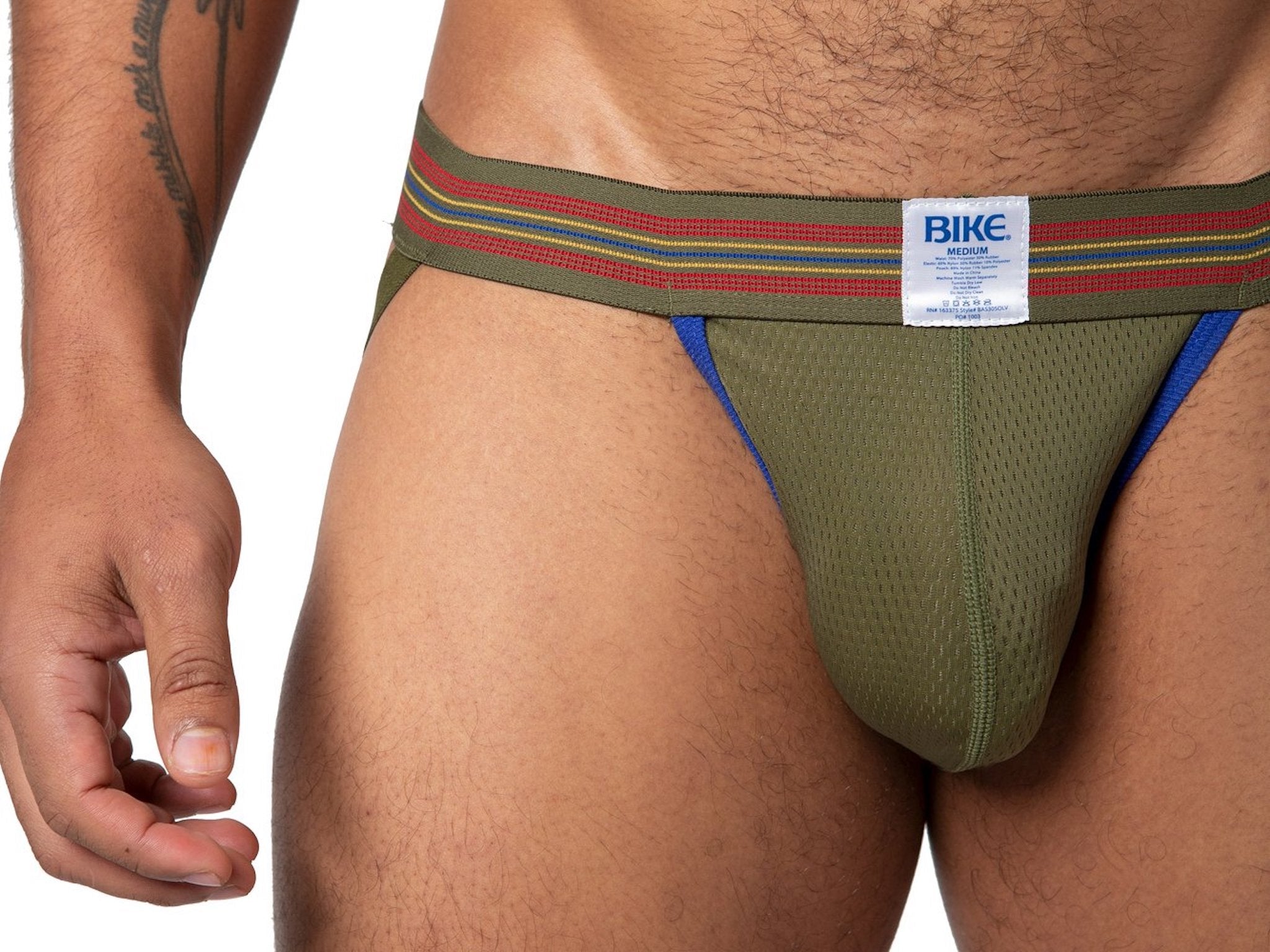 BIKE® MESH JOCKSTRAP Olive