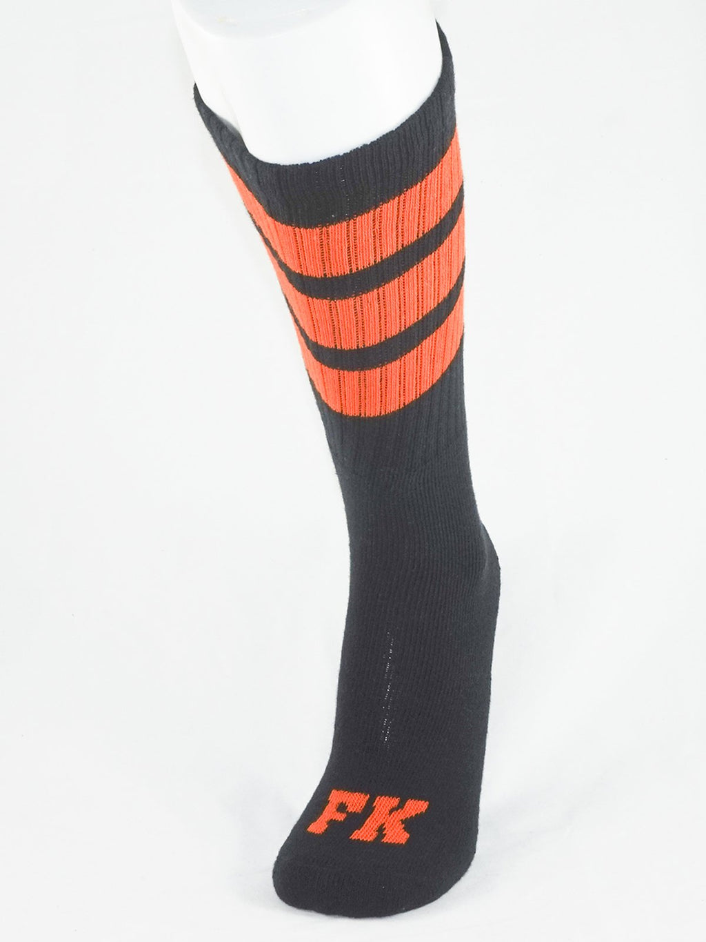 FK SPORT BLACK HIGH CALF SOCK Orange
