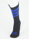 FK SPORT BLACK HIGH CALF SOCK Blue