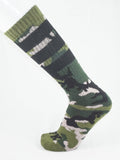 FK SPORT CAMO HIGH CALF SOCK Green OS