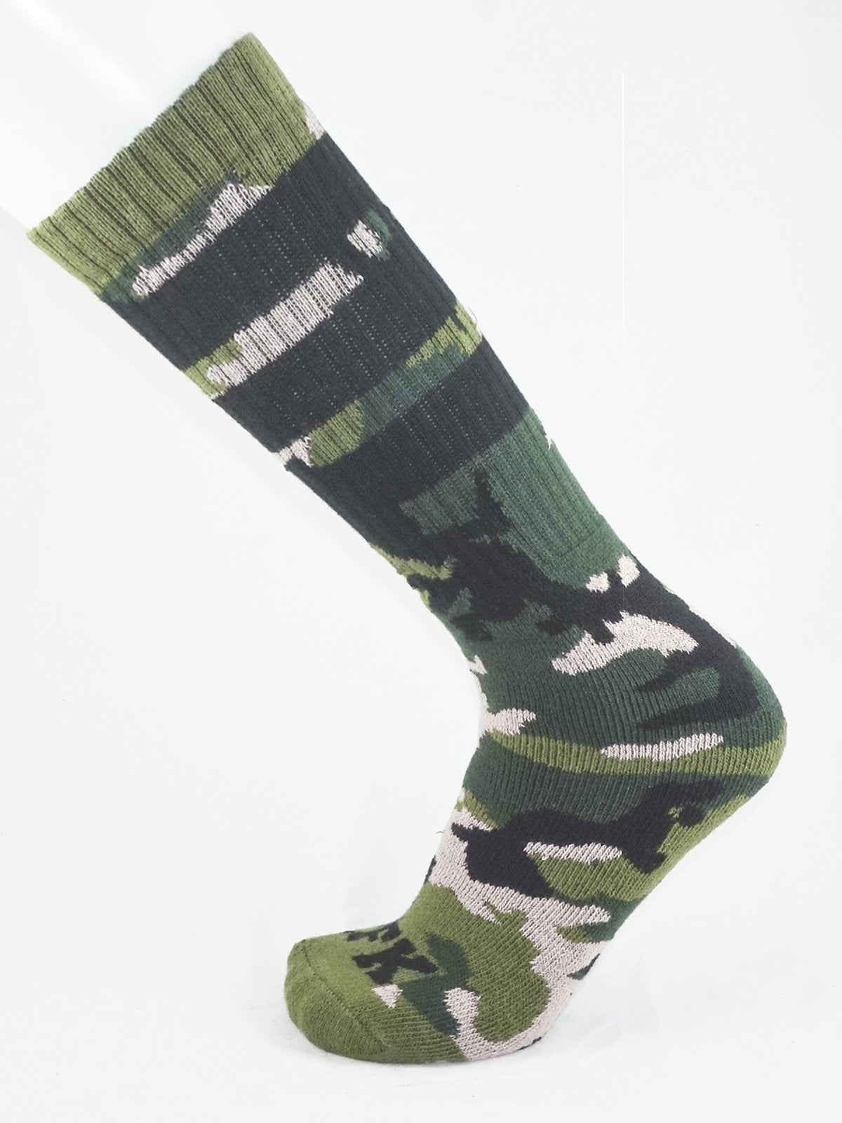 FK SPORT CAMO HIGH CALF SOCK Green OS