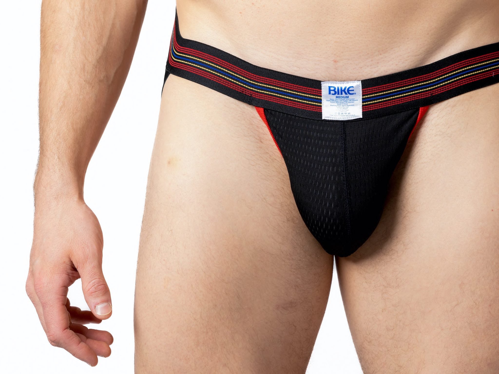 BIKE® MESH JOCKSTRAP Black