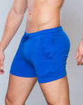 KANDI 4" Jersey Shorts Blue