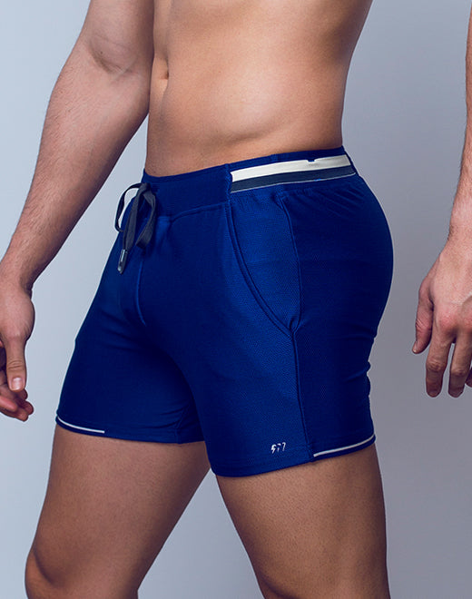 Sport X - 4" Mesh Short Limoges Blue
