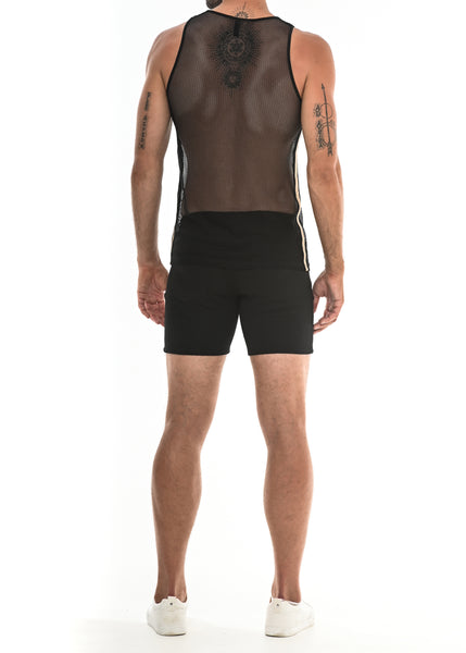 Mesh Tank w/ Side Tape