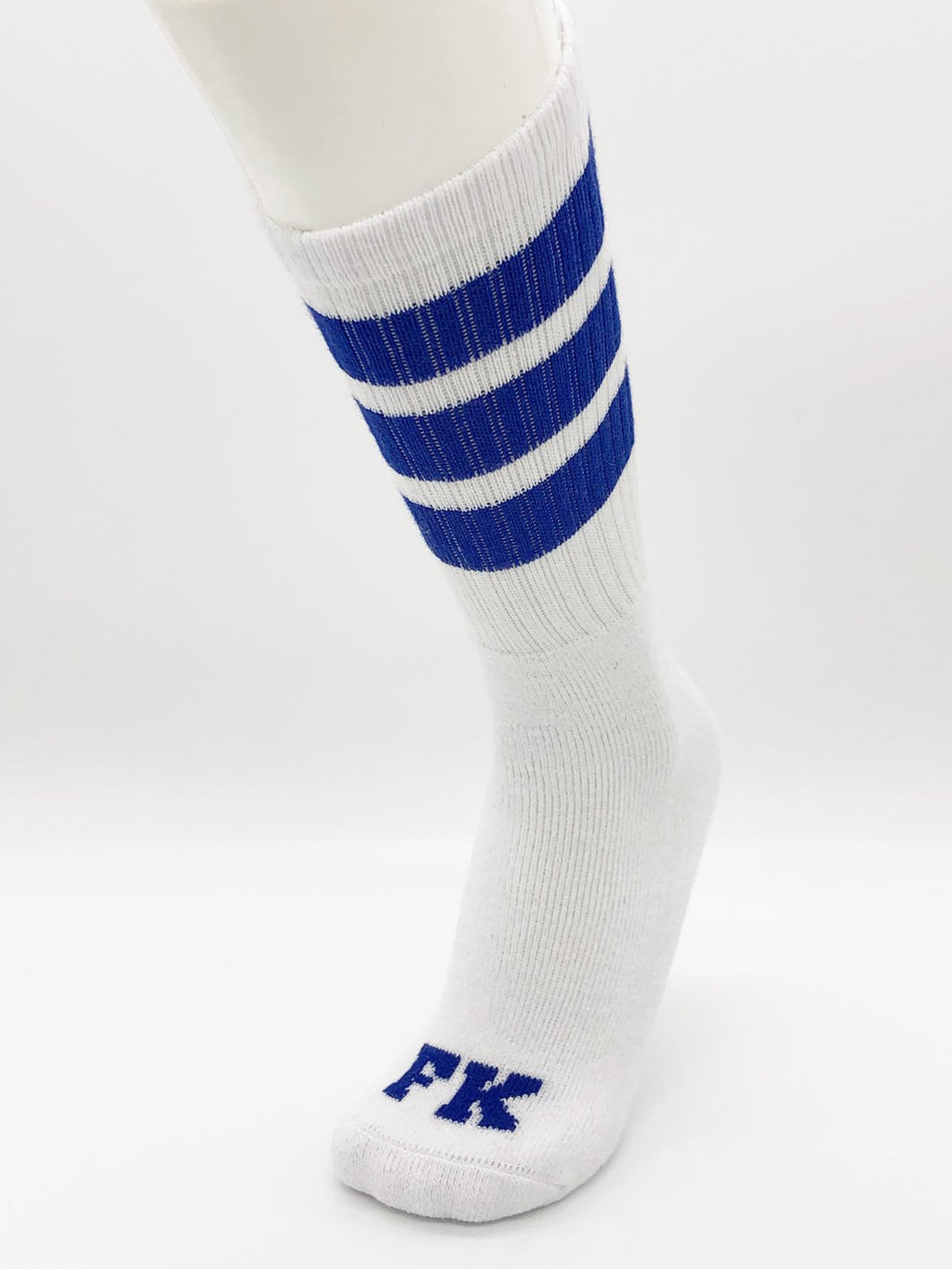FK SPORT WHITE HIGH CALF SOCK