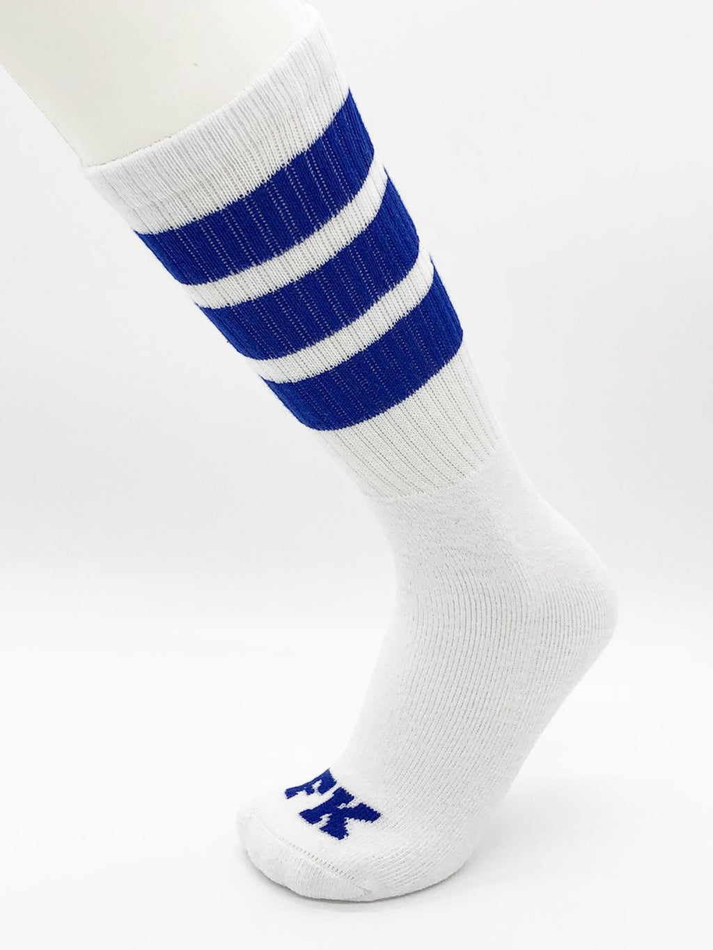 FK SPORT WHITE HIGH CALF SOCK Blue