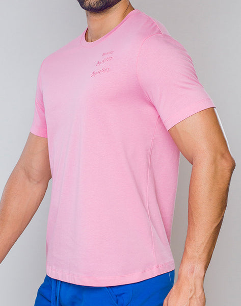 KANDI Crew Neck T-Shirt Sachet Pink