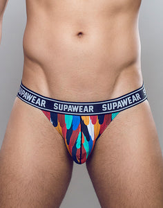 POW Jock -Rooster Red