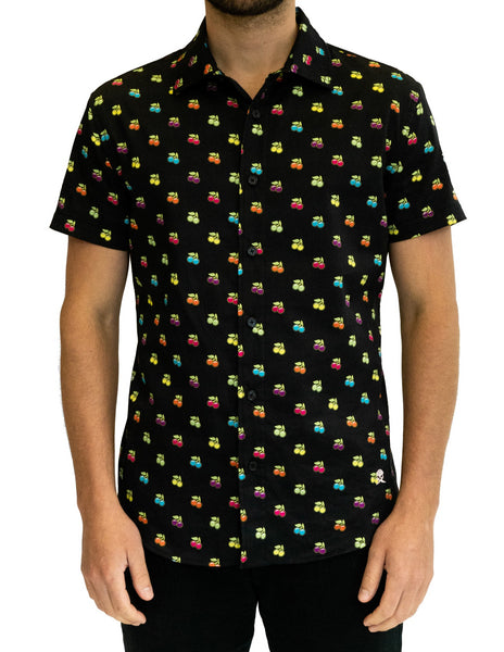 Neon Cherries Shirt - Multi