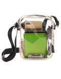 Brick Bag - Crossbody Sling - TRANSPARENT Clear